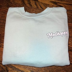 TEAL MADHAPPY CREWNECK